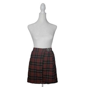Brandy Buckle Wrap Skirt